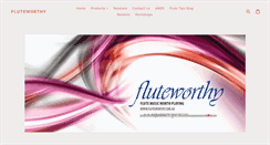 Desktop Screenshot of fluteworthy.com.au